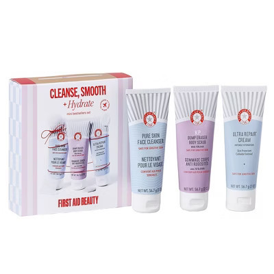 FIRST AID BEAUTY Clean Smooth + Hydrated Holiday Kit - 3pc | Target
