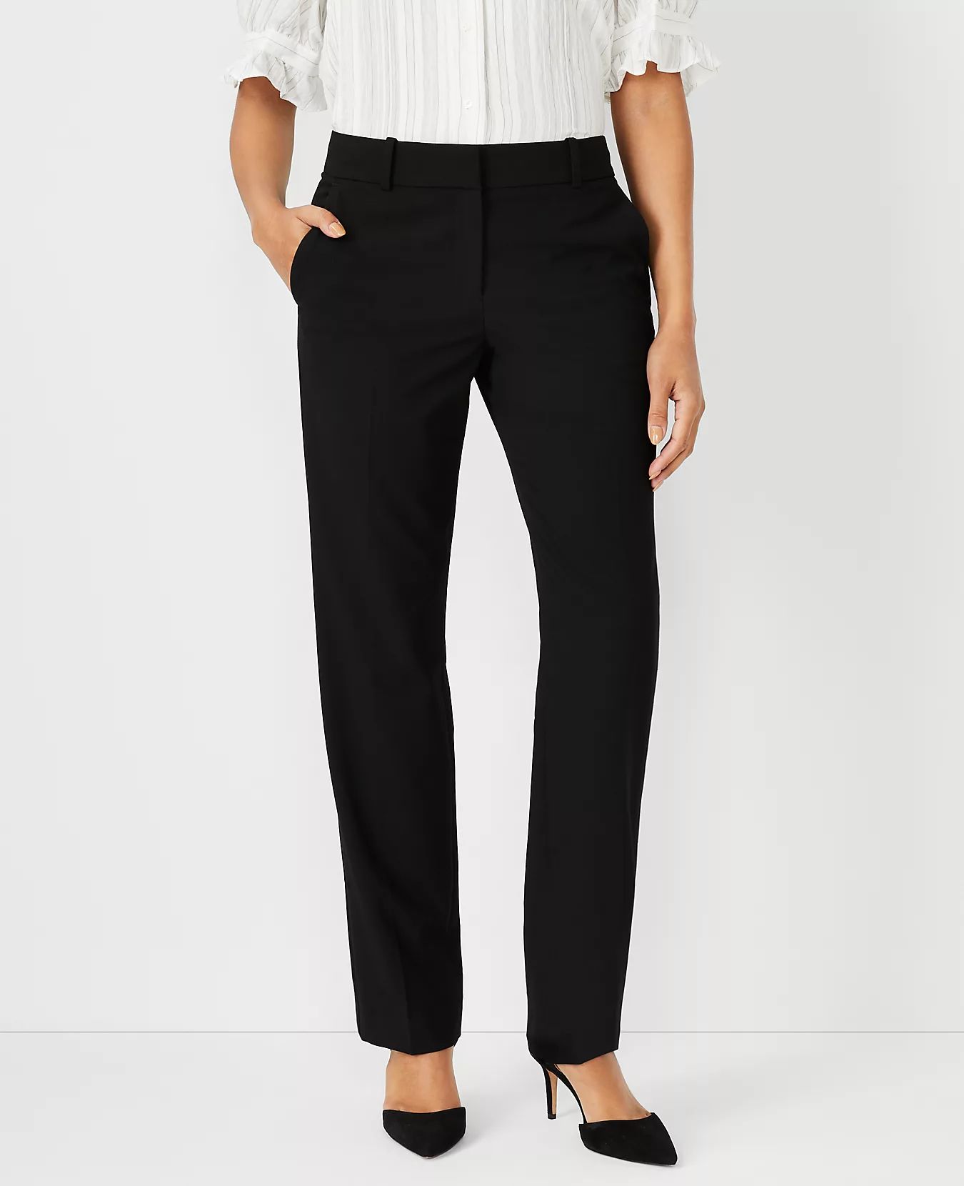 The Straight Pant In Seasonless Stretch - Classic Fit | Ann Taylor | Ann Taylor (US)