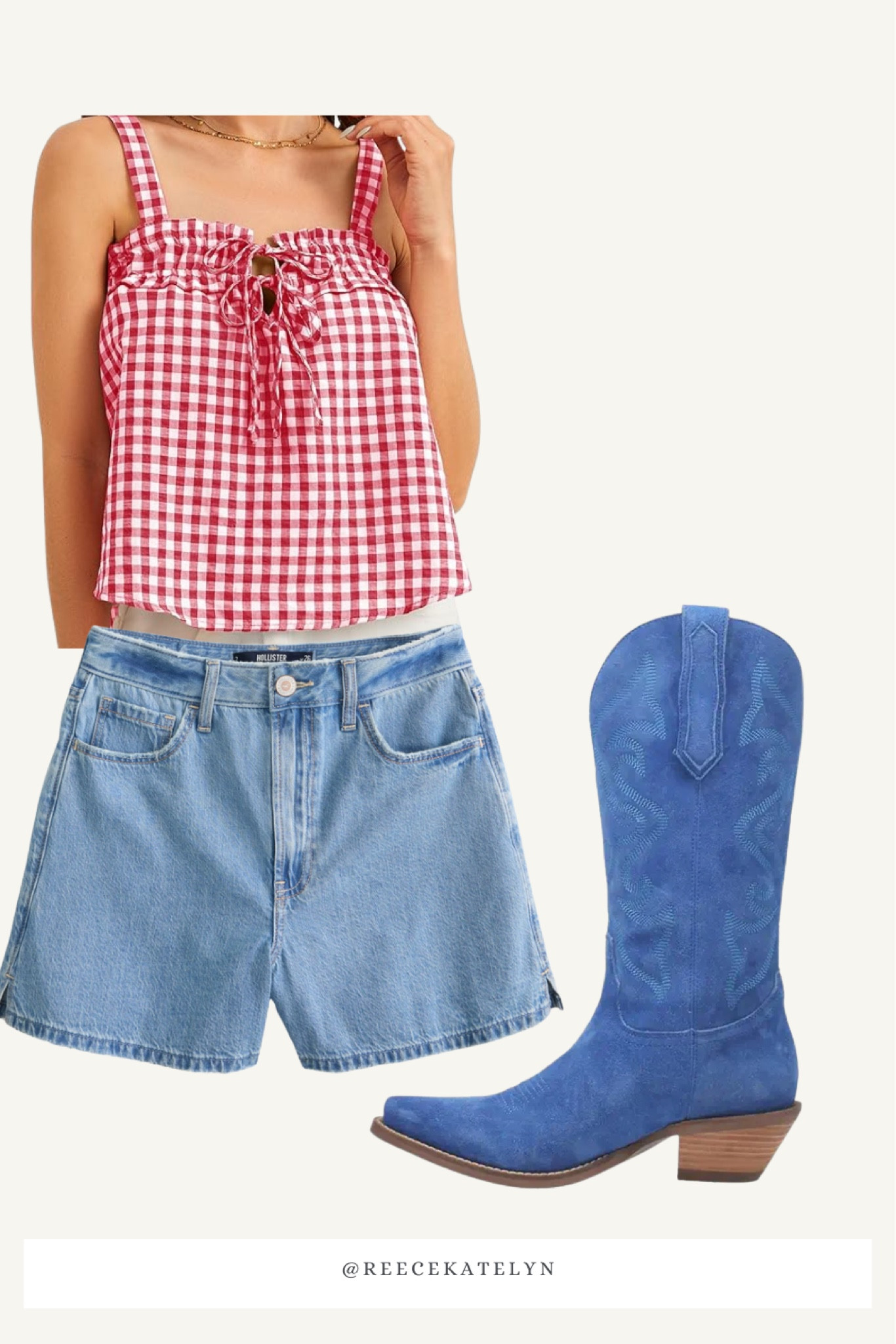 Memorial Day / 4th of July outfit womens 