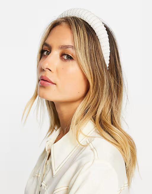 True Decadence pearl statement headband | ASOS (Global)