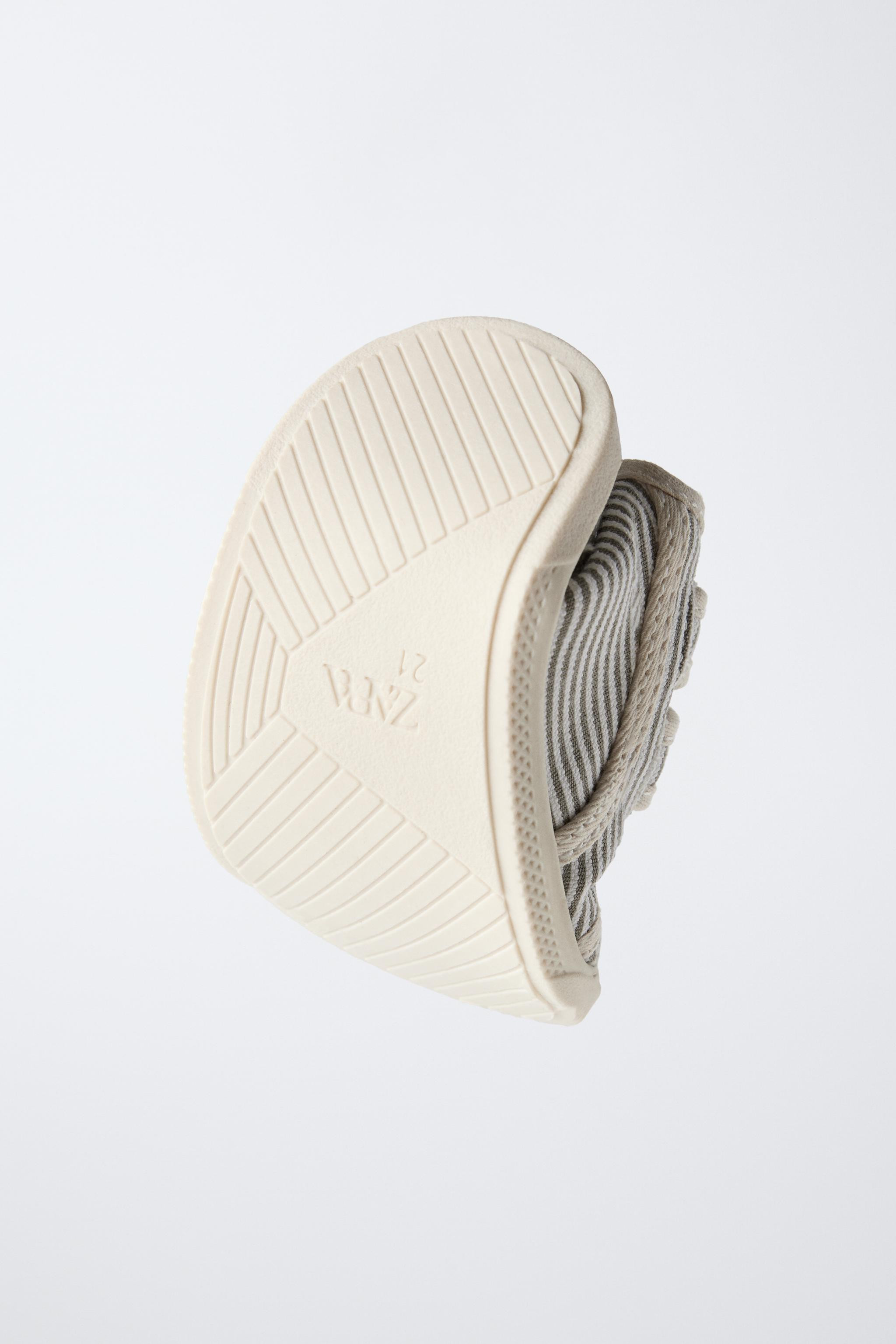 STRIPED BAREFOOT SNEAKERS | Zara US