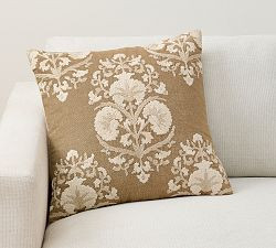 Evelyn Embroidered Pillow | Pottery Barn (US)