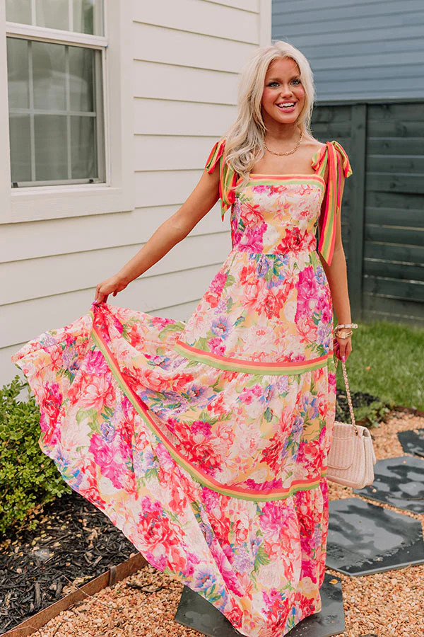 Eclipse Season Floral Maxi | Impressions Online Boutique