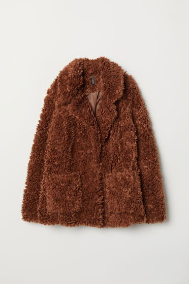 H & M - Faux Fur Jacket - Beige | H&M (US + CA)