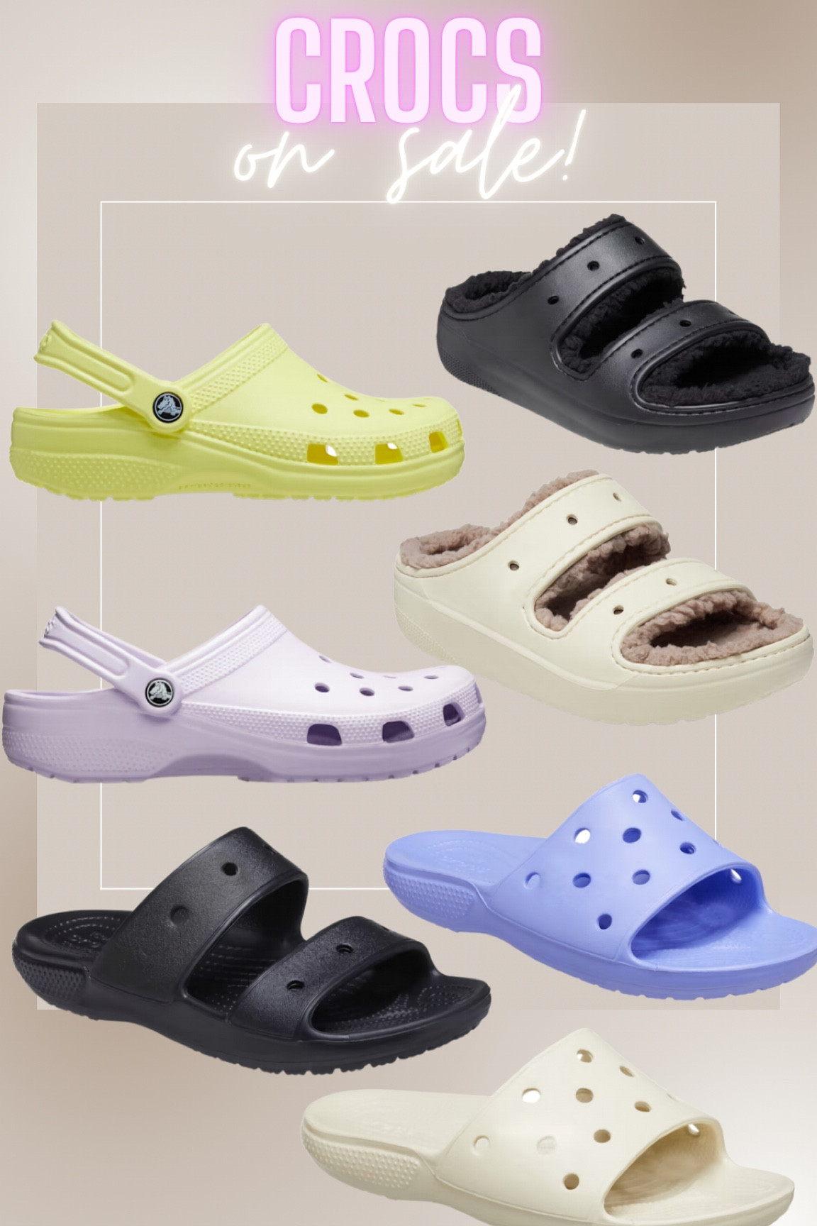 Crocs on sale!

#LTKunder50 #LTKshoecrush #LTKsalealert