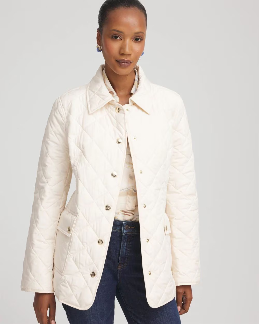Quilted Barn Jacket | Chico's