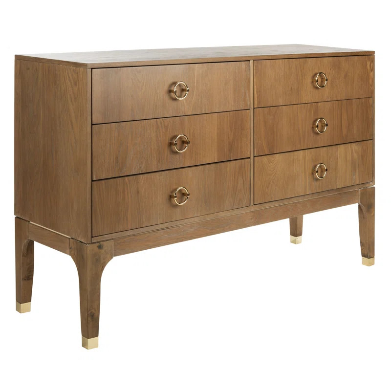 Quincy 6 Drawer 56" W Dresser | Wayfair North America
