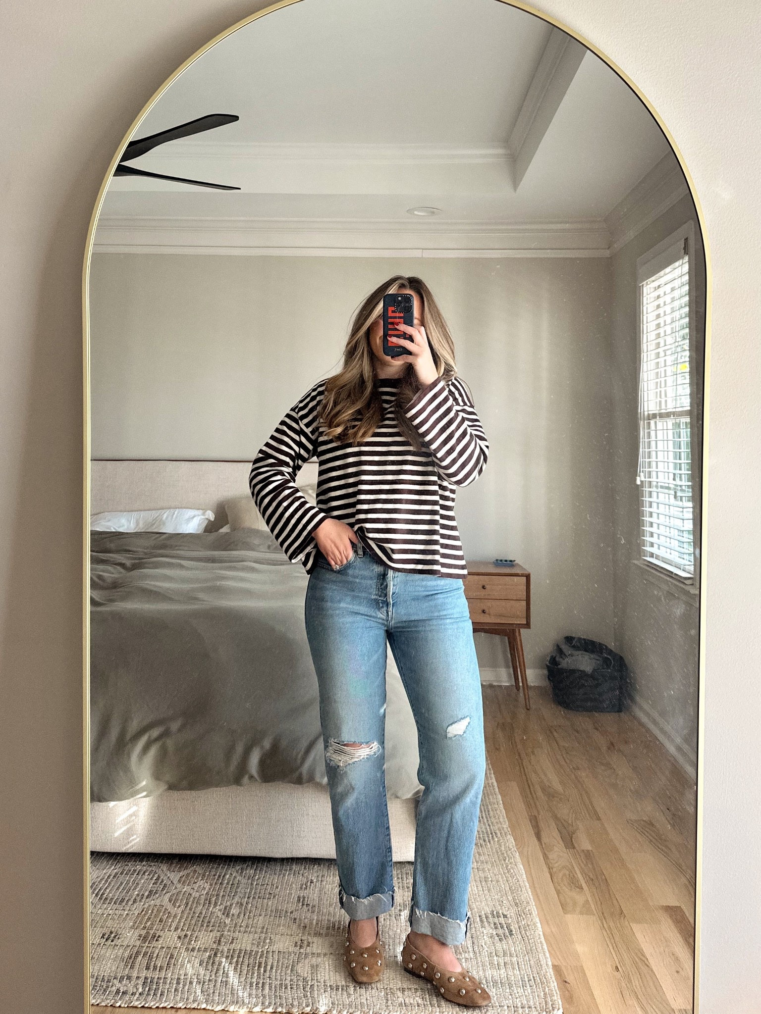 Tee: S
Jeans: 28
Shoes: 8
All run TTS

#LTKFindsUnder100 #LTKSaleAlert #LTKootd