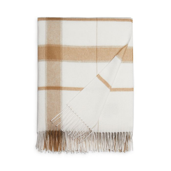 Cashmere Plaid Throw | Bloomingdale's (US)