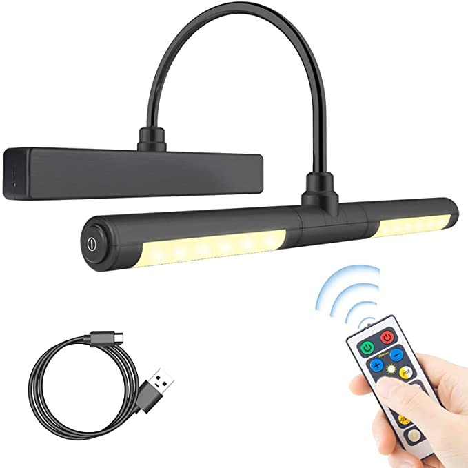 Picture Lights for Paintings,Recgargeable Battery Wireless Art Light with Remote Control,Dimmable... | Amazon (US)