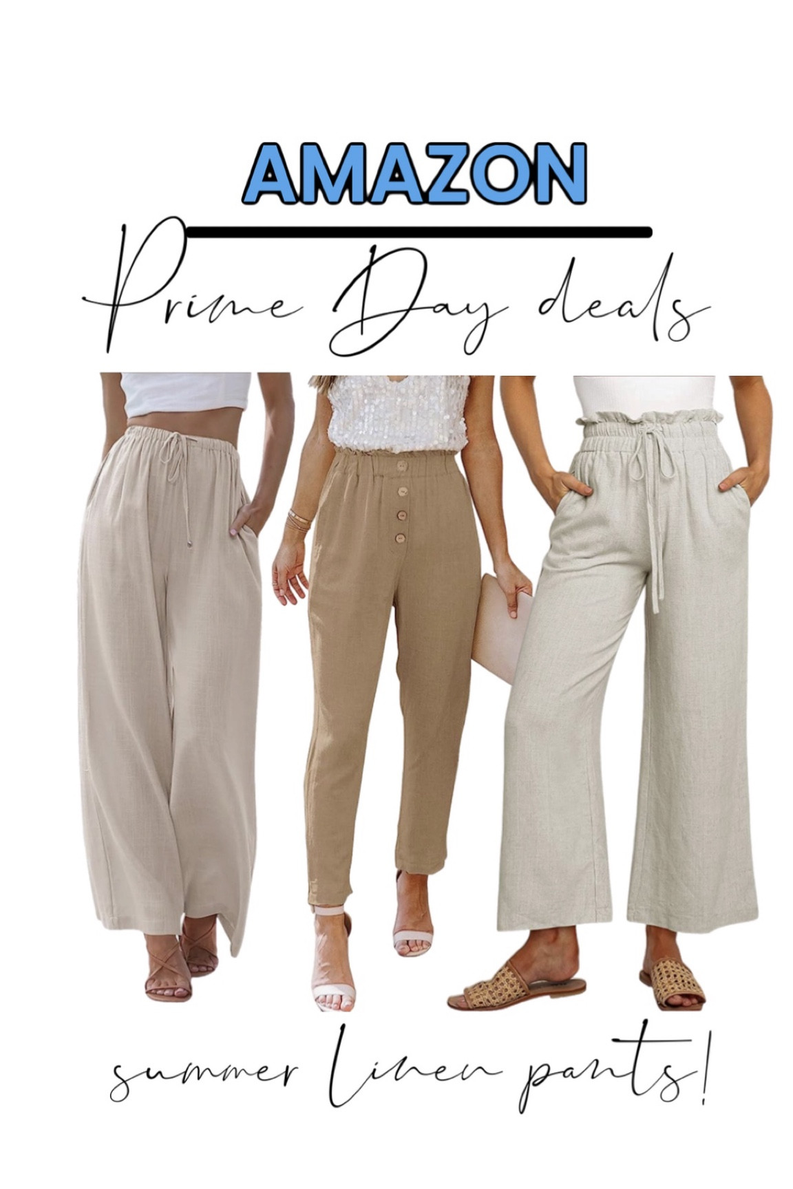 Amazon prime day deal - summer linen pants 

#LTKunder50 #LTKstyletip #LTKxPrimeDay