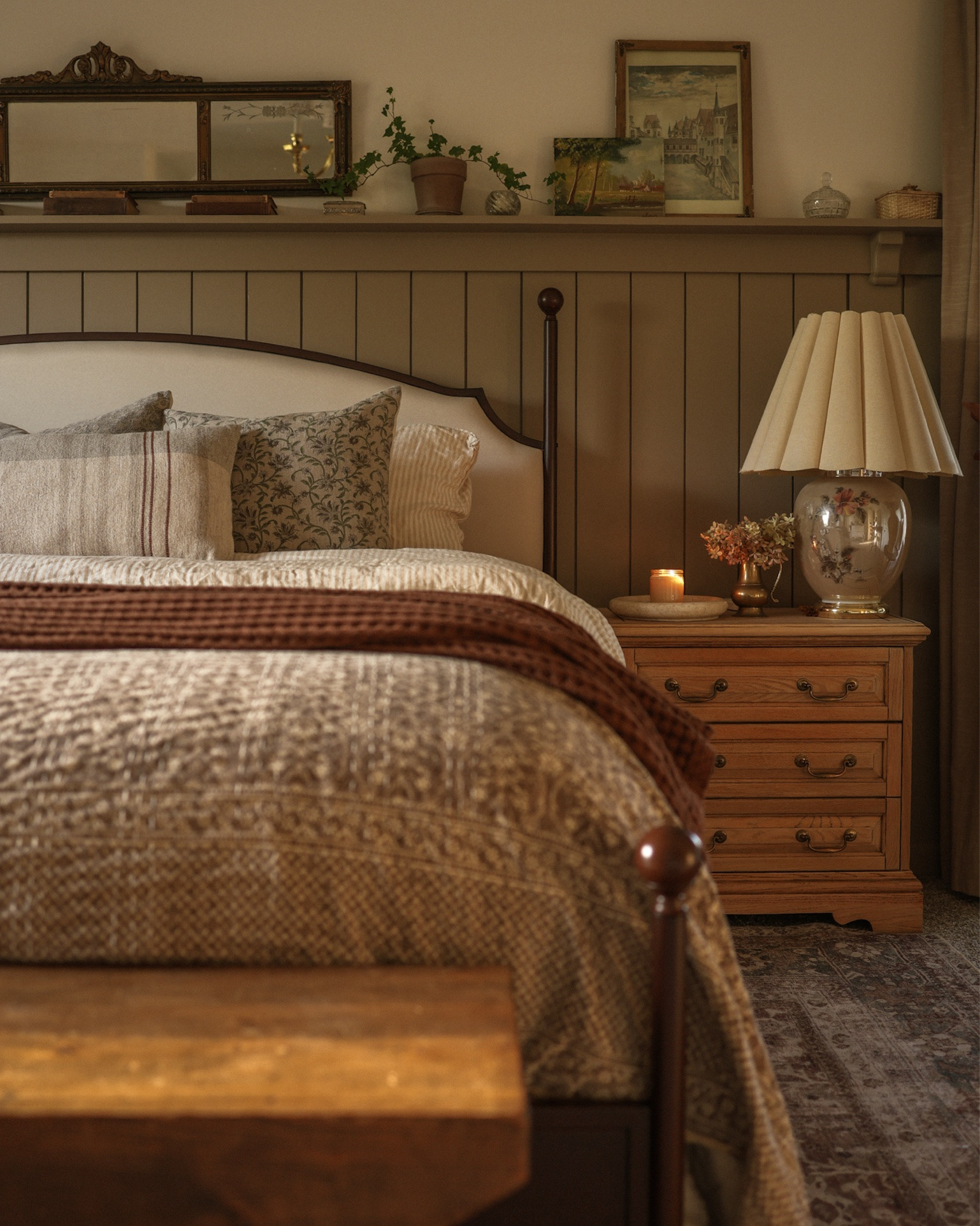 Start here to copy my bed 🤎 I rounded up the exact pieces I’d use to recreate this cozy, layered look—from the bedding basics to the finishing textures that make it feel warm and elevated.

#LTKHome #LTKSaleAlert