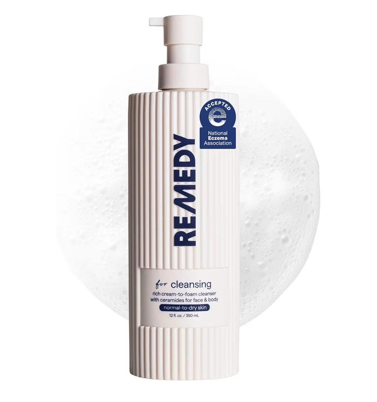 Remedy for Rich Cream Cleansing | Cream-to-Foam Face Wash with Ceramides, Glycerin and Panthenol | Hydrating Cleanser for Normal to Dry Skin | By Dermatologist Dr. Shah, 12 fl. Oz

#LTKgrwm #LTKBeauty #LTKselfcare