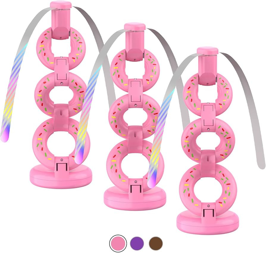 Portable Food Fans, Foldable Donut Fans for Food Tables, Outdoor Picnic Fan with Holographic Blad... | Amazon (US)