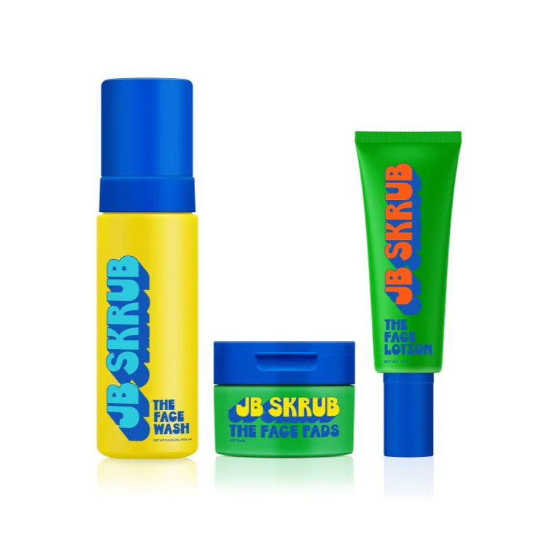 The Face Set - Complete Face Care Set for Tweens and Teens - JB SKRUB | JB SKRUB