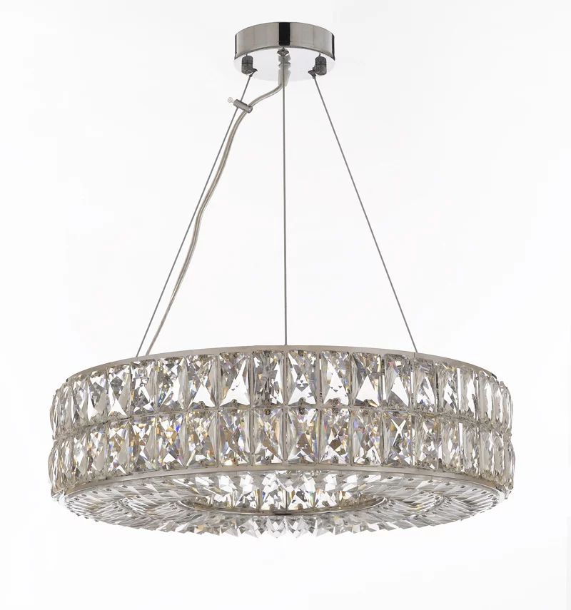 Crystal nimbus Ring Chandelier Modern / Contemporary Lighting Pendant | Walmart (US)