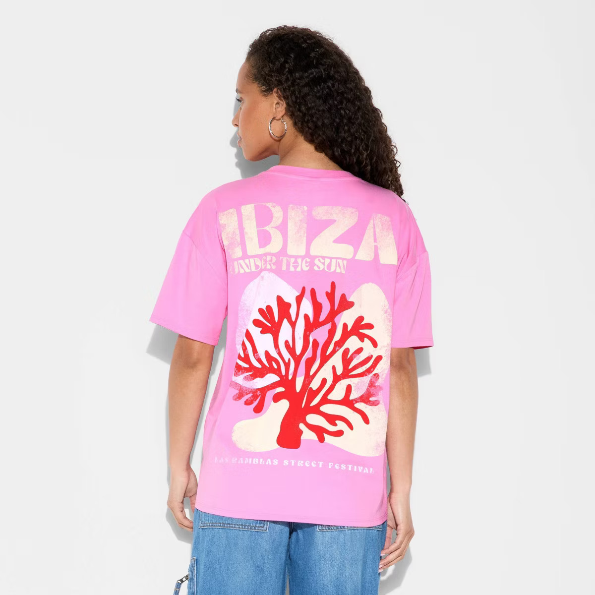 Women's Short Sleeve Oversized Graphic T-Shirt - Wild Fable™ | Target