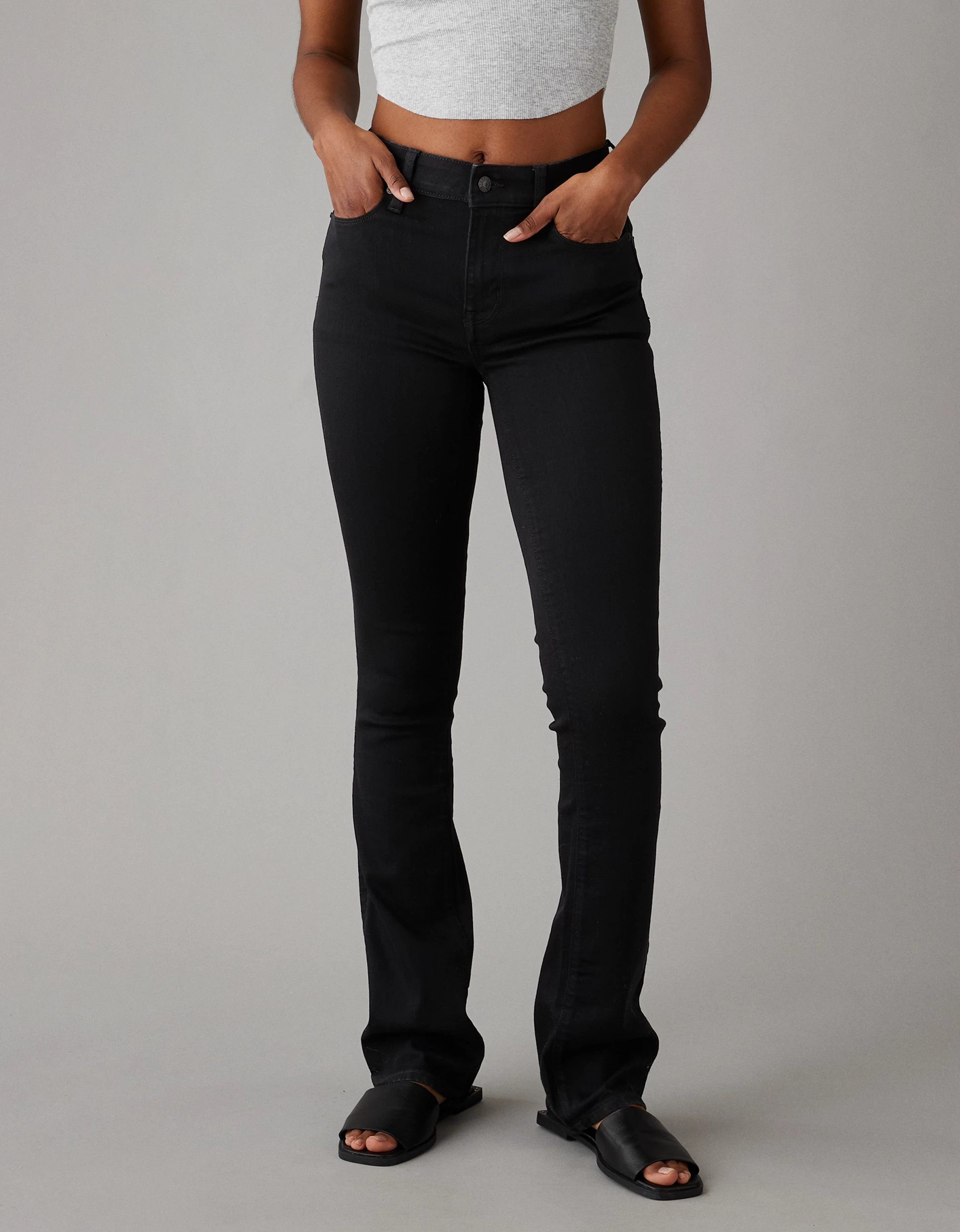 AE Next Level High-Waisted Skinny Kick Jean | American Eagle Outfitters (US & CA)