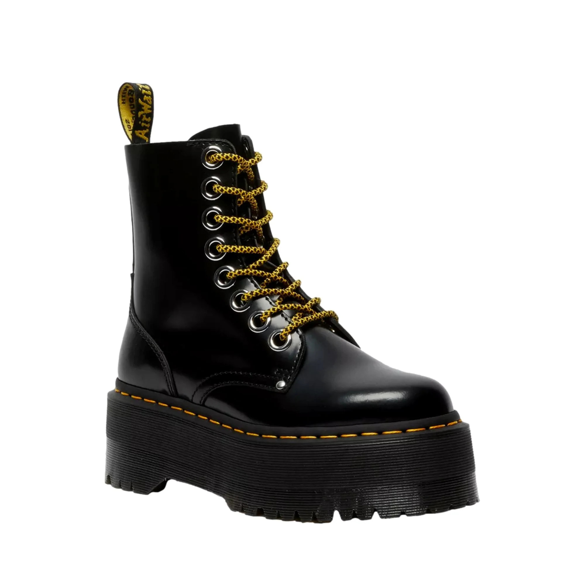 Dr. Martens Jadon Max Black Buttero 25566001 Women's | Shop Simon
