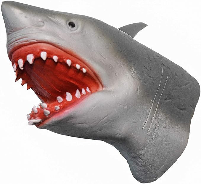 Yolococa Shark Hand Puppet Realistic Latex Animal Hand Puppets for Children Instagram Toys | Amazon (US)