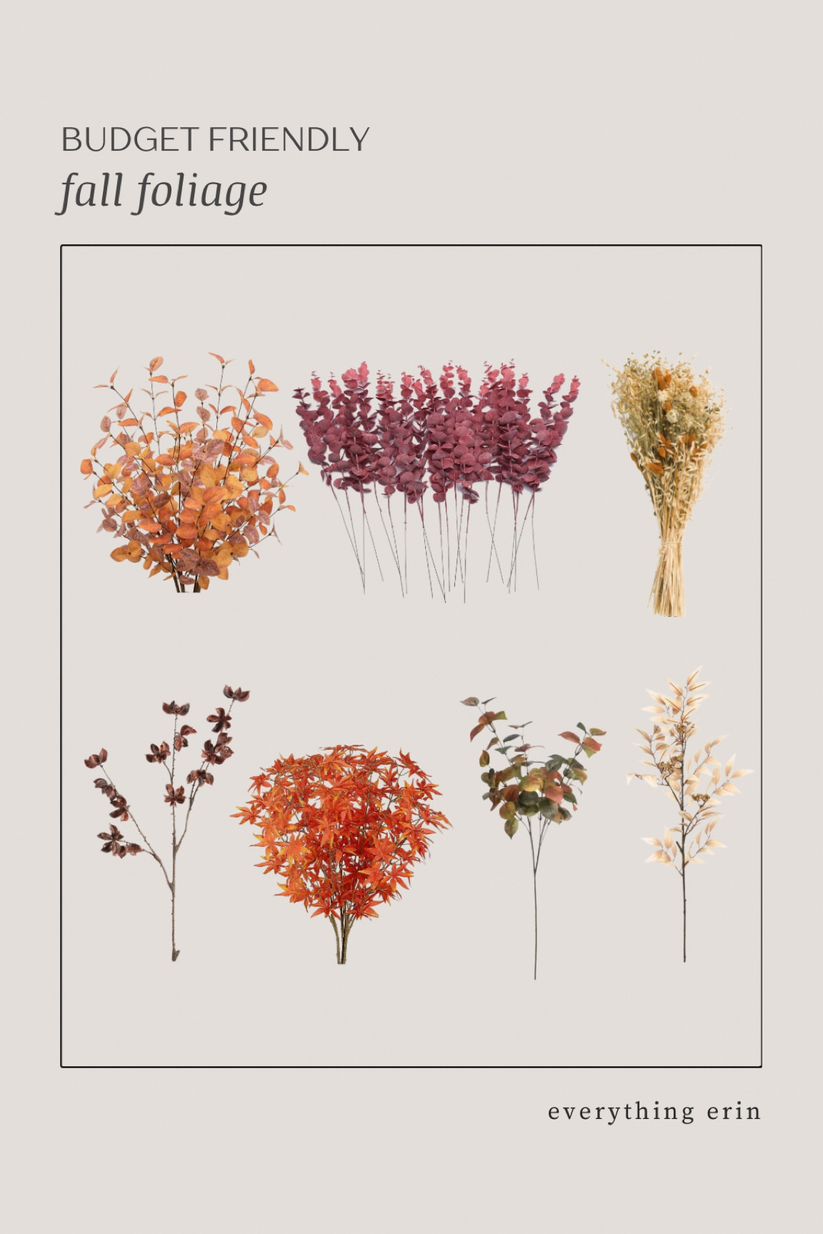 Affordable fall foliage fall stems

#LTKFind #LTKSeasonal #LTKhome