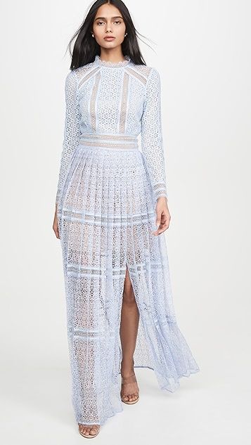 Lace Panel Maxi Dress | Shopbop