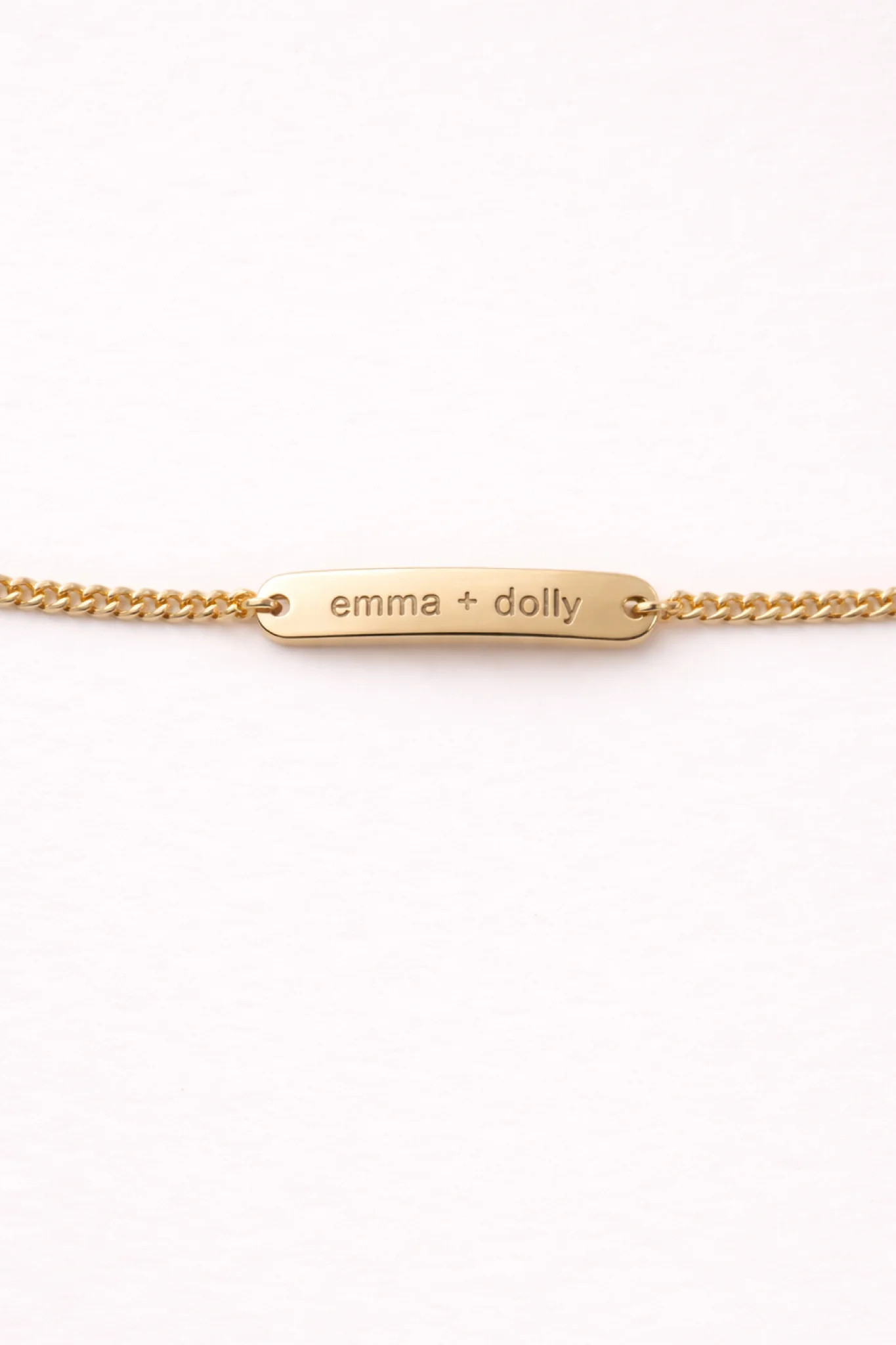 Engraved Bar Bracelet | Caden Lane