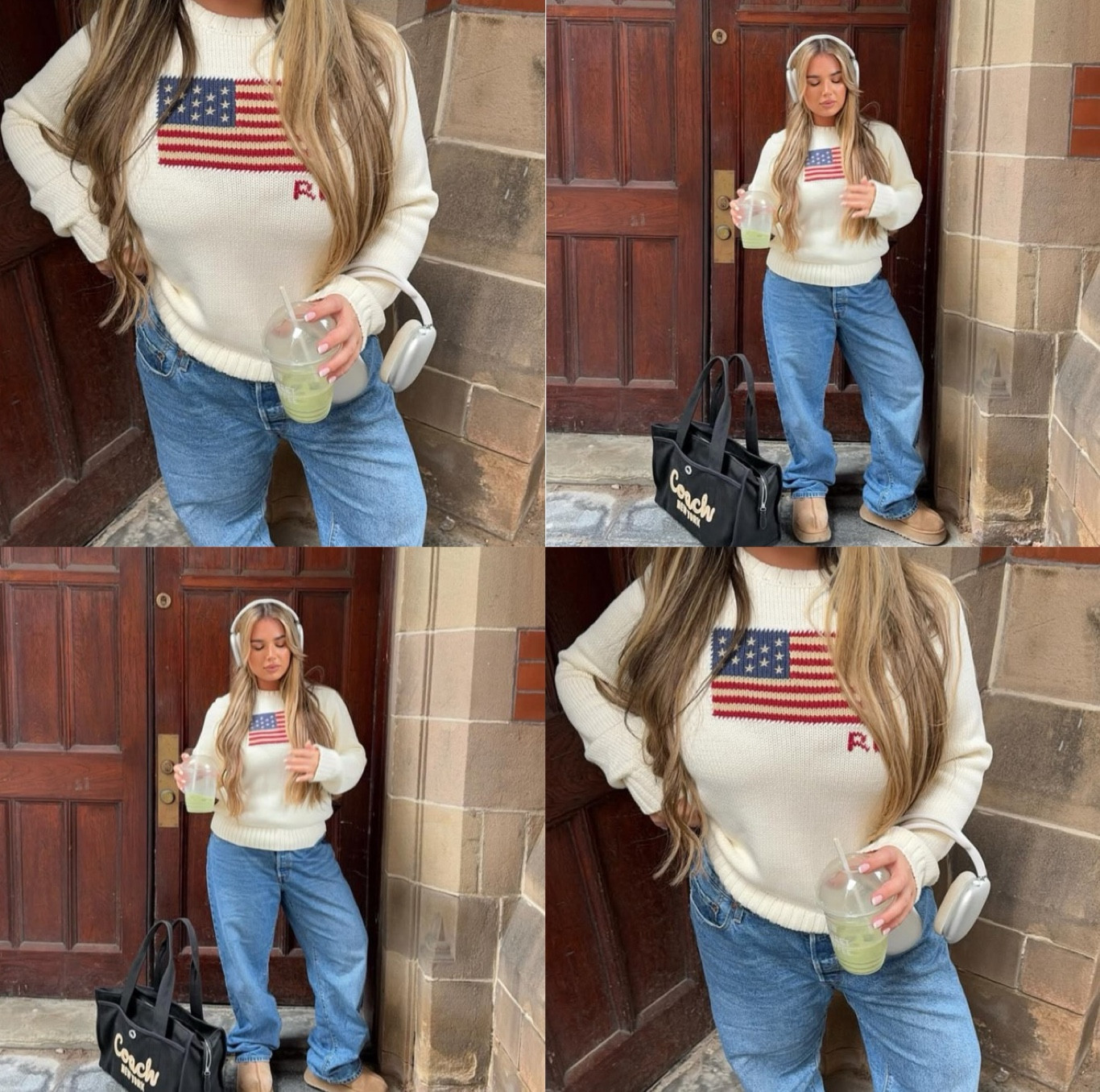 Ralph Lauren knit, mid rise straight jeans linked 🍂 

#LTKuk #LTKxAFSale #LTKautumn