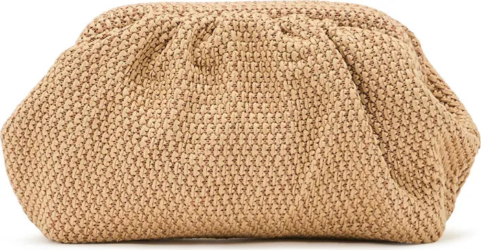 Georgia Woven Raffia Clutch | Nordstrom