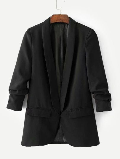 Shawl Collar Tailored Blazer | SHEIN