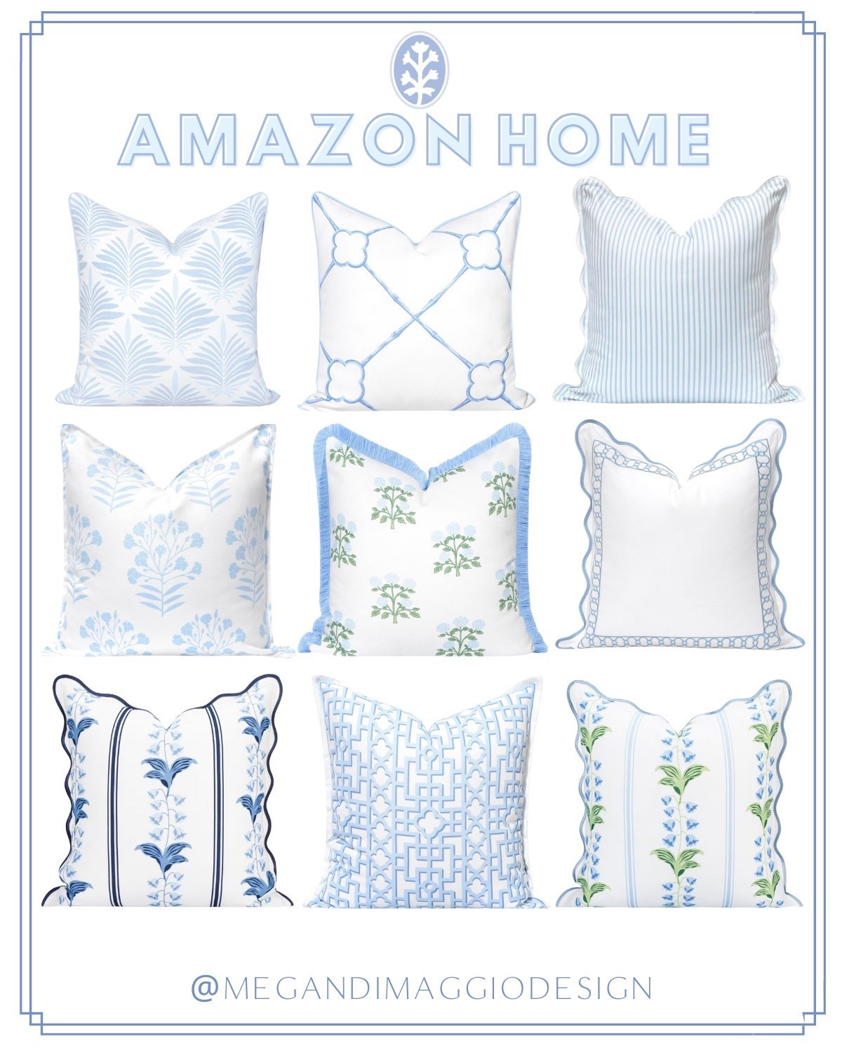LOVE these new Serena & Lily dupe pillow covers for Spring & summer!! 😍☀️ Plus they’re outdoor safe so super durable!! I own several from this Amazon brand and they’re excellent quality!! Highly recommend 🤍

#LTKHome #LTKSaleAlert
