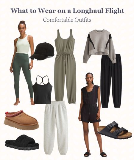 What to wear on an airplane, travel day outfits, comfortable travel outfit, airport fashion, athleisure

#LTKtravel