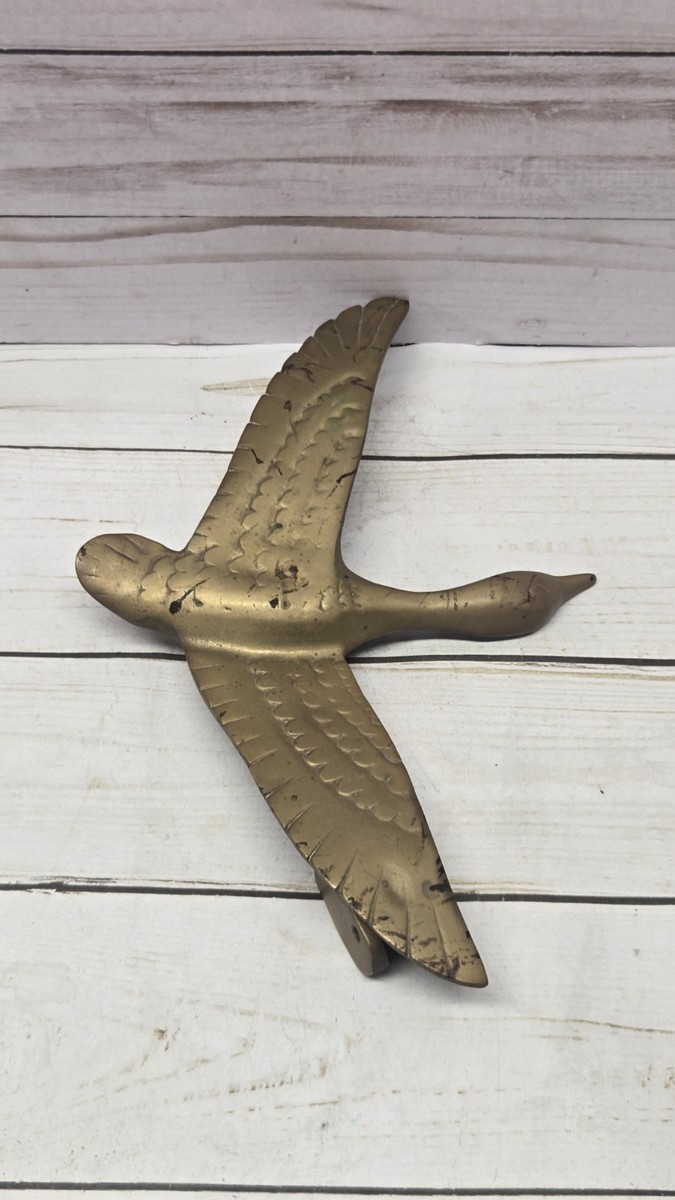 Vintage Mallard Duck Door Knocker 10" × 6-1/2" Brass Rare | eBay US