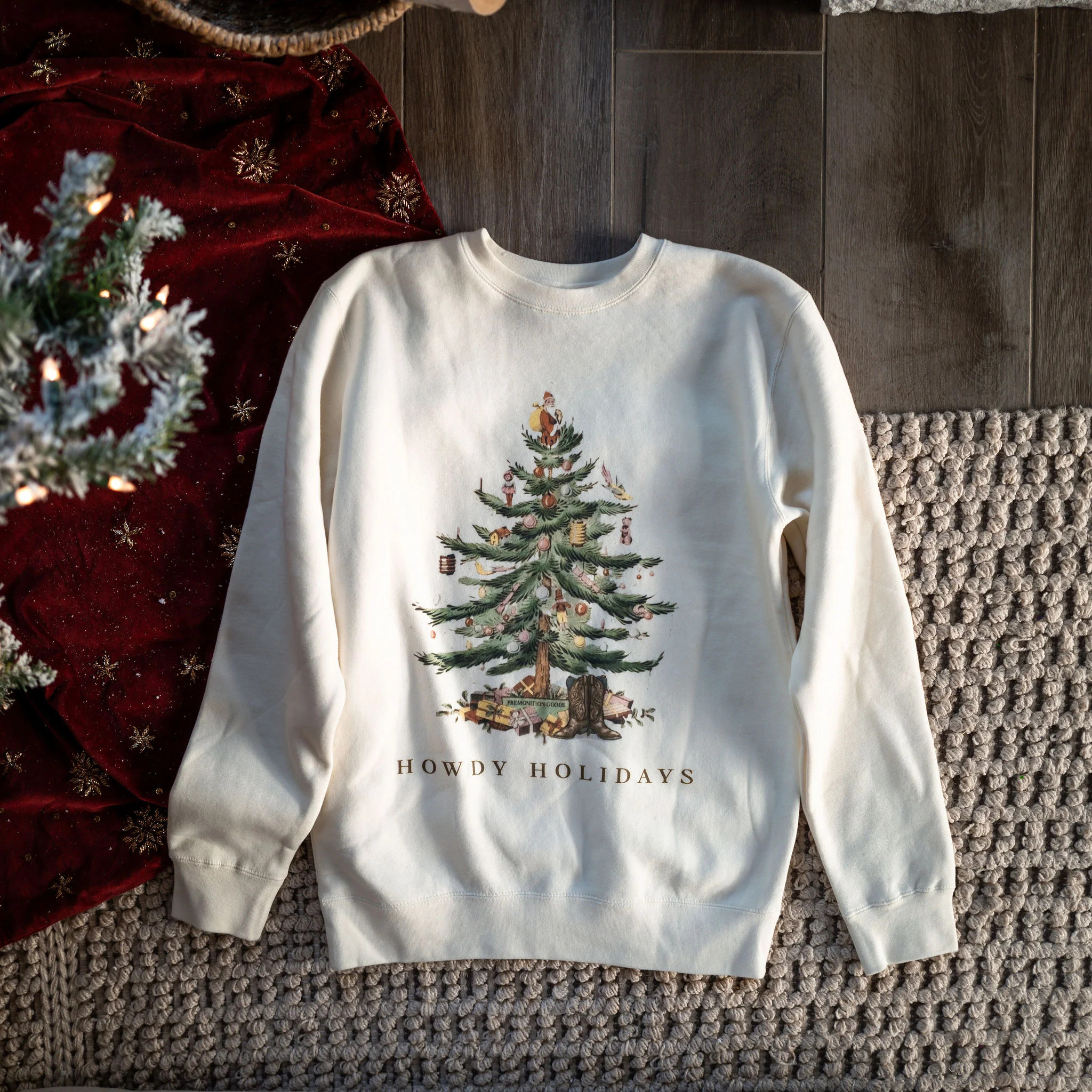 Howdy Holidays Crewneck | Premonition Goods