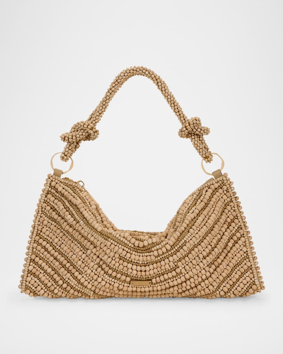 Hera Nano Beaded Shoulder Bag | Neiman Marcus