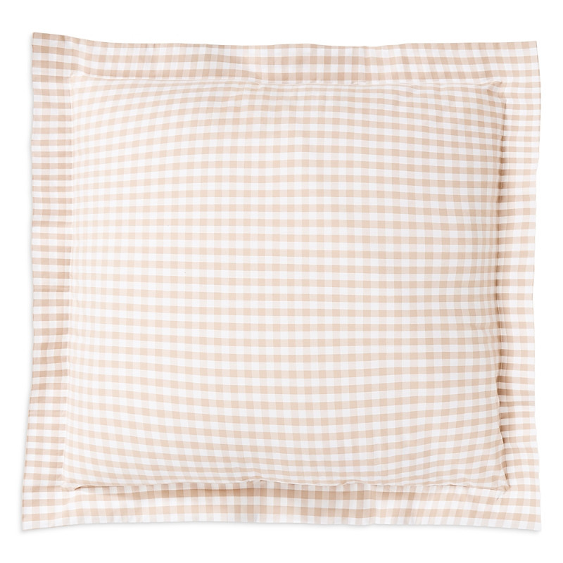 Petite Plume Gingham Sham, Euro | Bloomingdale's (US)