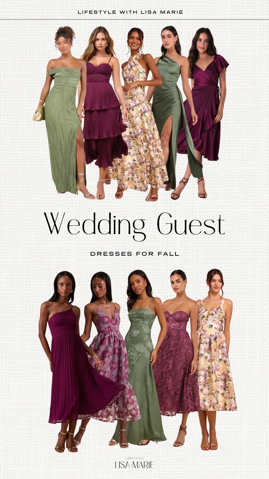 Wedding guest dresses for fall! Fall floral prints and colors. Midi and maxi dresses for events, weddings and galas. Rust and dusty pink dresses. Sage green dresses. Cocktail dresses and dressy maxis. One shoulder and off the shoulder dresses. Strapless and sweetheart neckline dresses.

#LTKootd #LTKSeasonal #LTKWedding