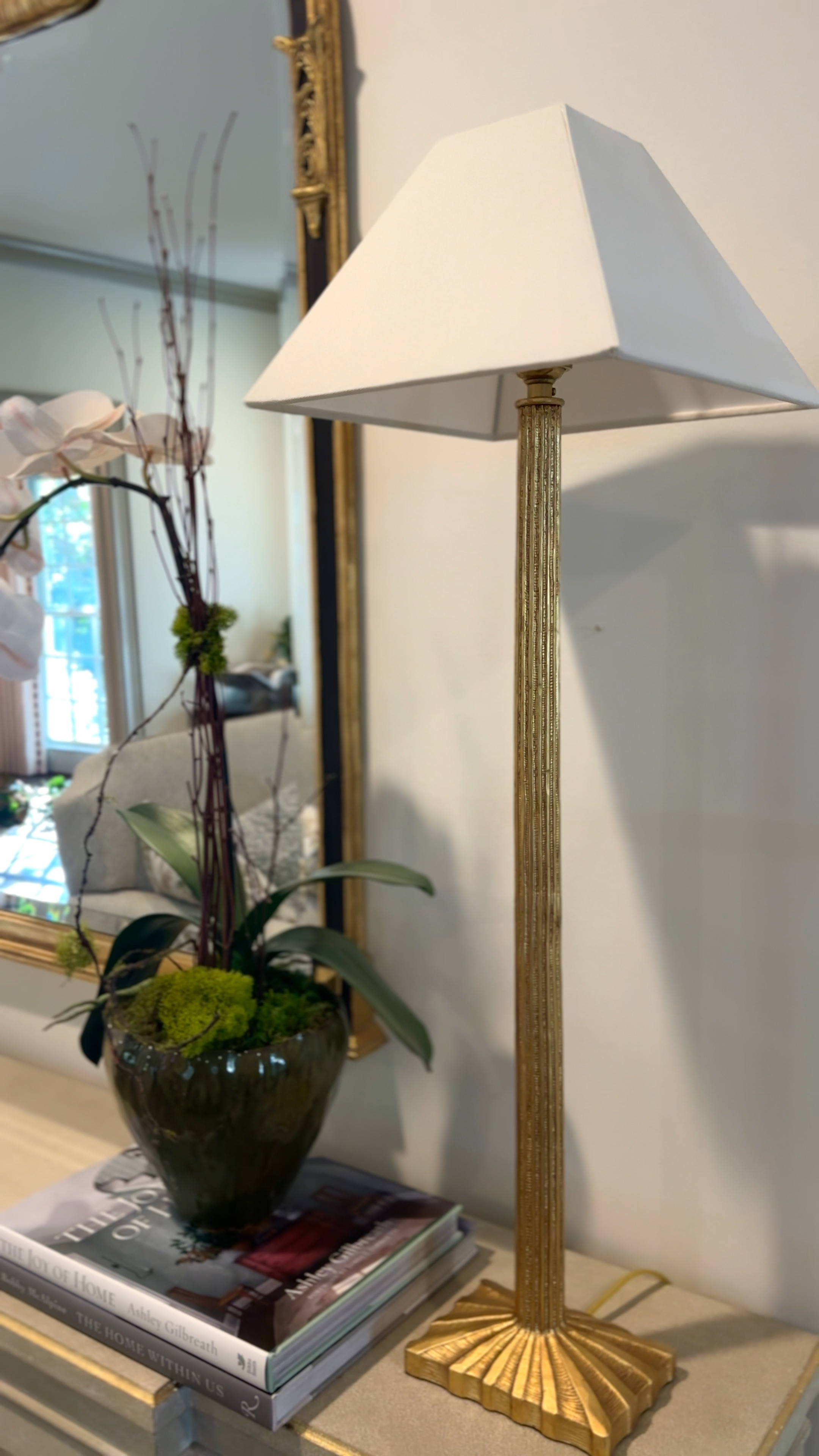 I recently got these buffet lamps from Visual Comfort specifically for their height and size! I needed something to fit on a 12 inch deep console in my living room and these were the perfect find! 

Tagging other similar size options from Visual Comfort 

#LTKHome #LTKVideo