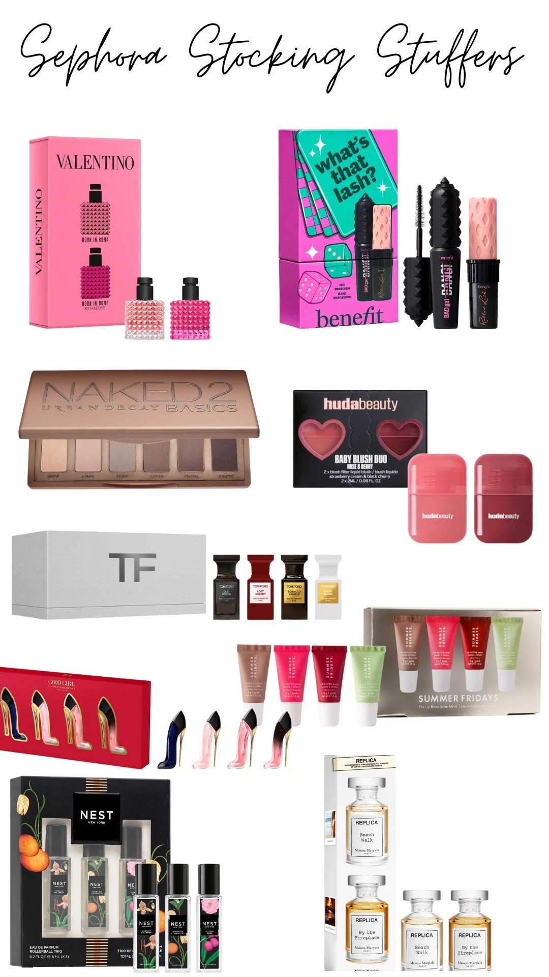 
Give the gift of beauty!✨These Sephora mini sets make the perfect stocking stuffers — from luxe fragrances to cult-favorite skincare + makeup must-haves.
Shop these holiday minis before they sell out! 

#LTKBeauty #LTKHoliday #LTKGiftGuide