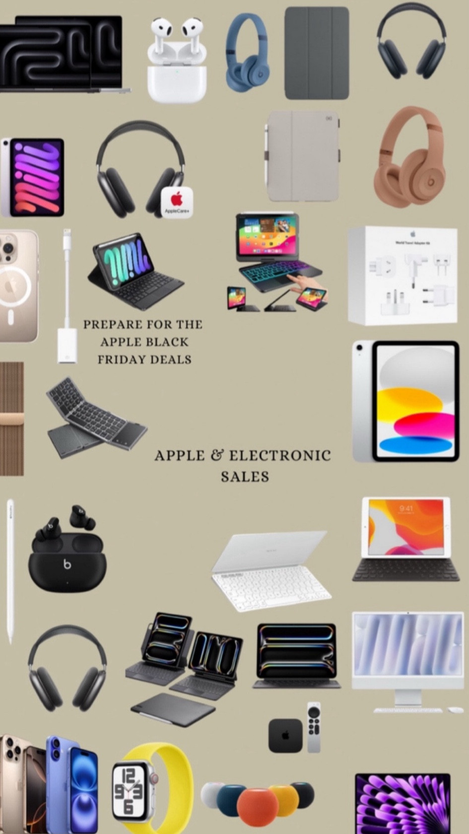 Hunting for new apple or beats products? Dont miss the sales!

#LTKCyberWeek #LTKGiftGuide #LTKHoliday