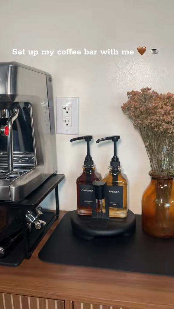 Set up my coffee bar with me
☕️🤎 
#coffeebar 

#LTKHome #LTKSeasonal #LTKGiftGuide
