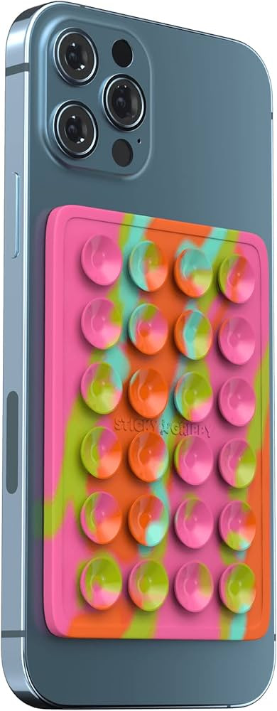 StickyGrippy Suction Phone Case Mount, Silicon Adhesive Phone Accessory for iPhone and Android, H... | Amazon (US)