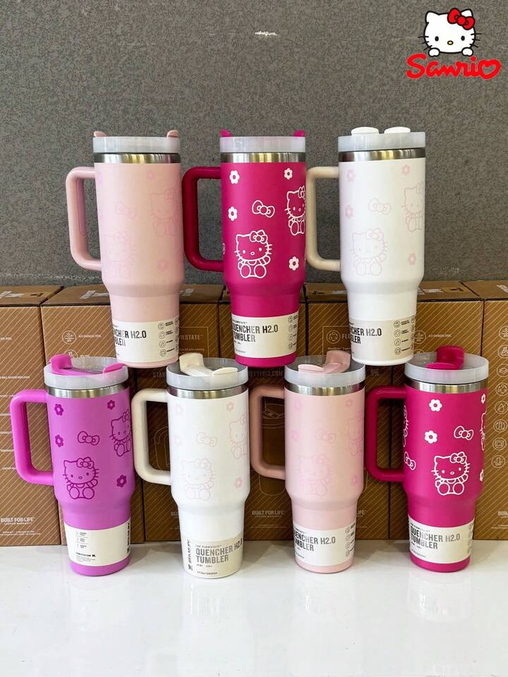 Sanrio [Sanrio Limitierte Auflage] 1 1,18 Liter 304 Edelstahl Doppelwand-Isolierbecher mit niedli... | SHEIN