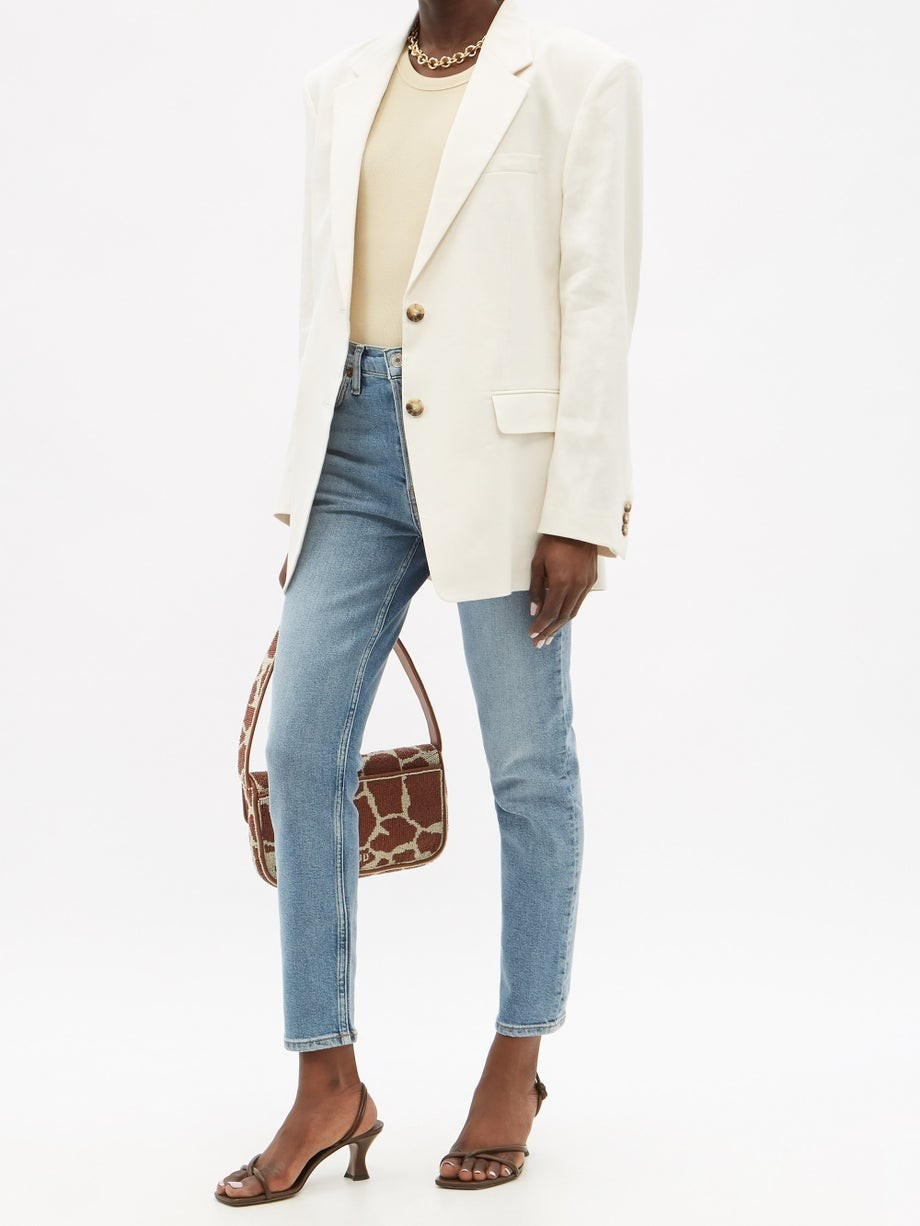 90s Ankle Crop high-rise jeans | Matches (UK)