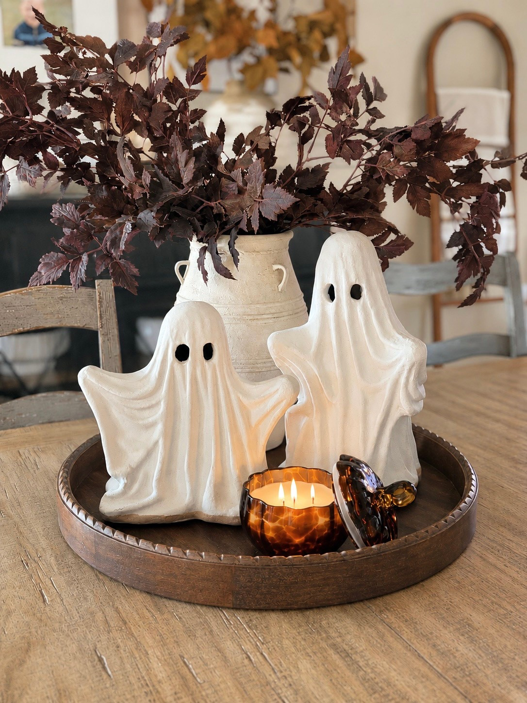 Happy October!  Adding some spooky touches around my home and these adorable ghosts add the perfect spooky cute touch!  Currently ON SALE!  This is the tall and short size.

#LTKHome #LTKSeasonal #LTKSaleAlert