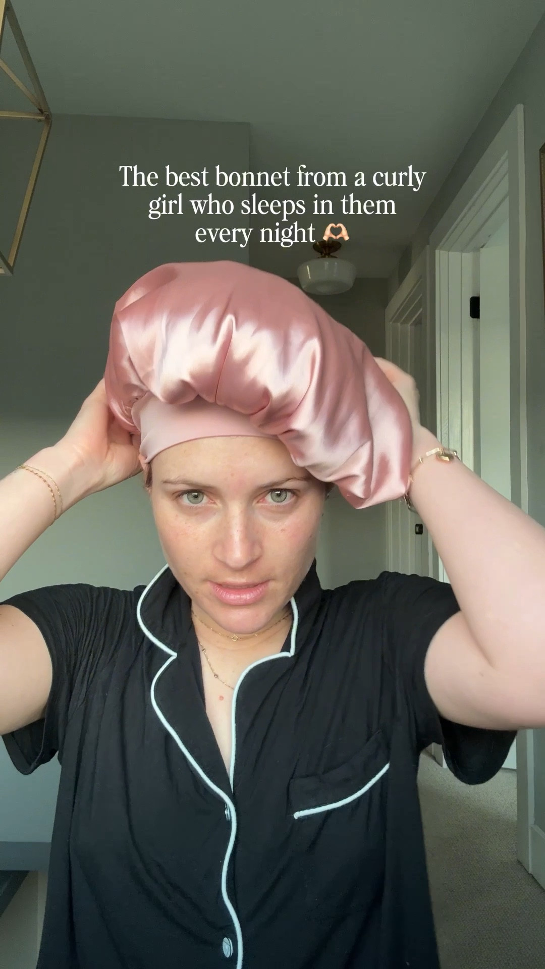 This bonnet is my favvvvv bonnet!! So comfy and cute! And stays on all night :) 

#LTKgrwm #LTKselfcare #LTKmorningroutine