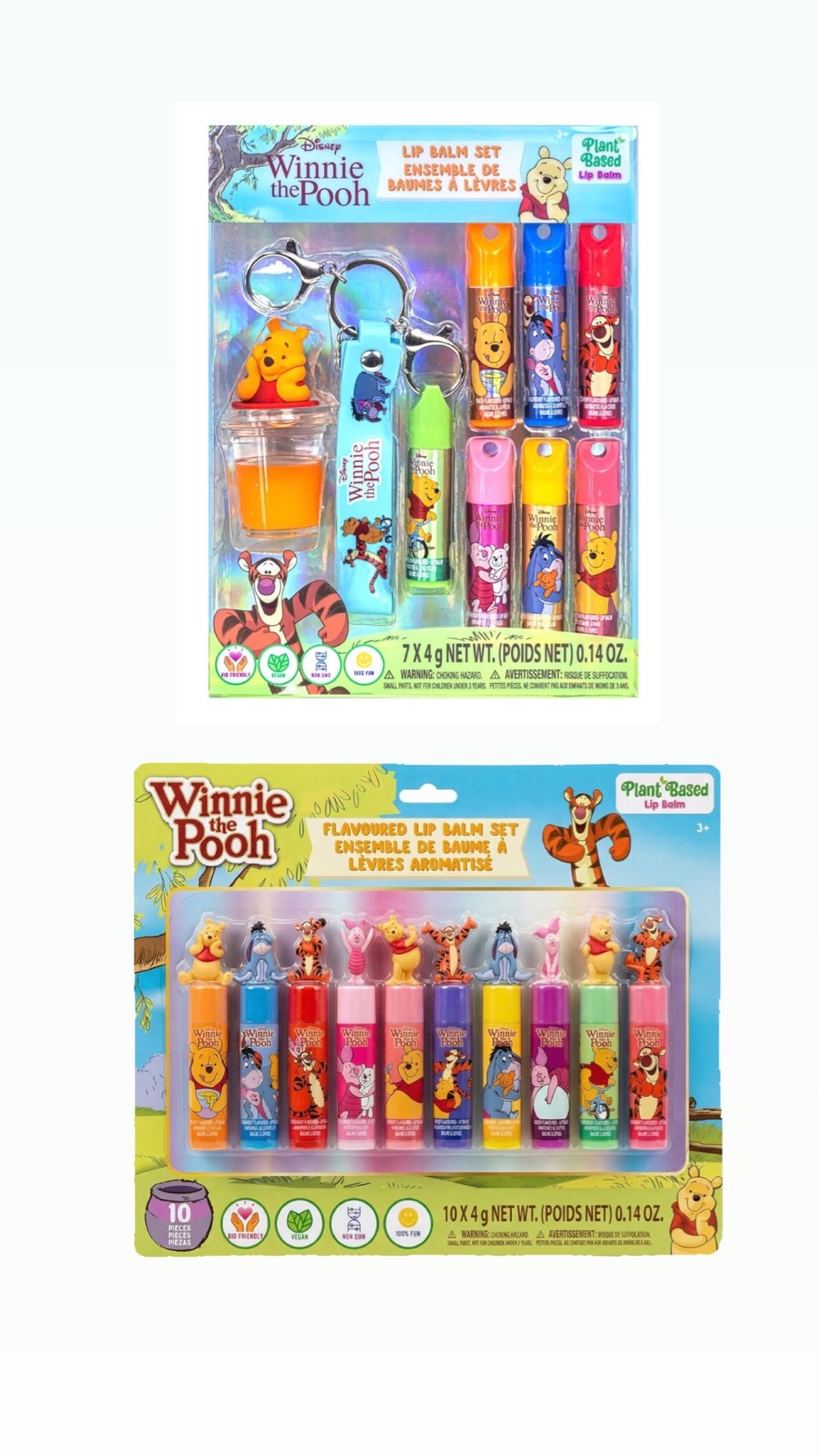 Winnie the Pooh lip balm sets! These are adorable. A different character for every day of the week! And one of the sets comes with a bag charm where you can add the lip balm to it! These are perfect 🤩

#LTKdayinmylife #LTKmomlife #LTKBeauty
