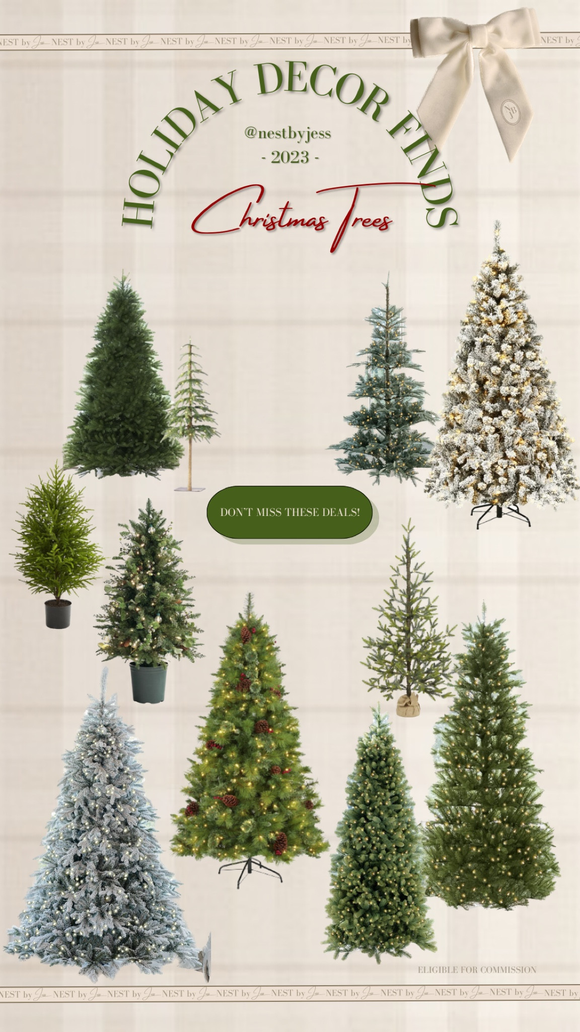 My 2023 Roundup of my favorite Christmas Trees! 

Tree No. 1 is front and center in my living room this year, and she’s a beaut! 

If you’re looking to upgrade your old Christmas tree, or add to your collection, there’s something for everyone on this list! Just like every holiday season, stock is limited, so snag your favs before they run out! Sale

#LTKHoliday #LTKSeasonal #LTKHolidaySale
