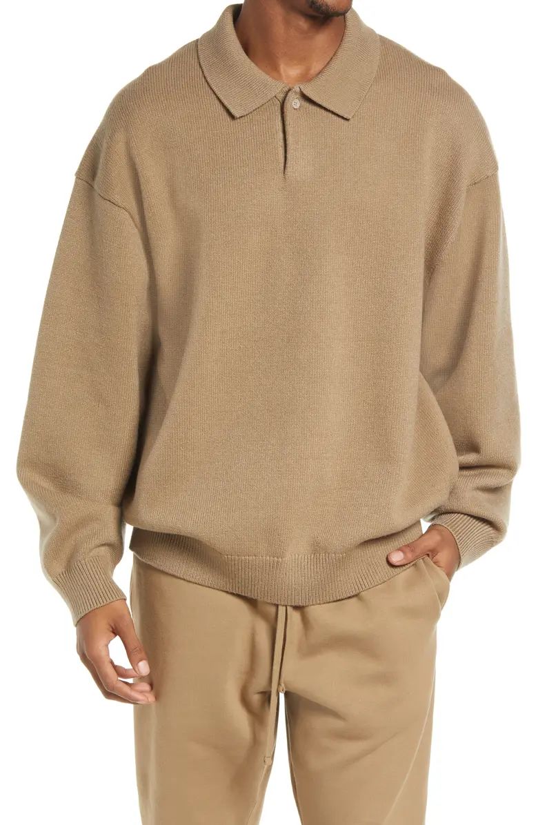Long Sleeve Polo Sweater | Nordstrom
