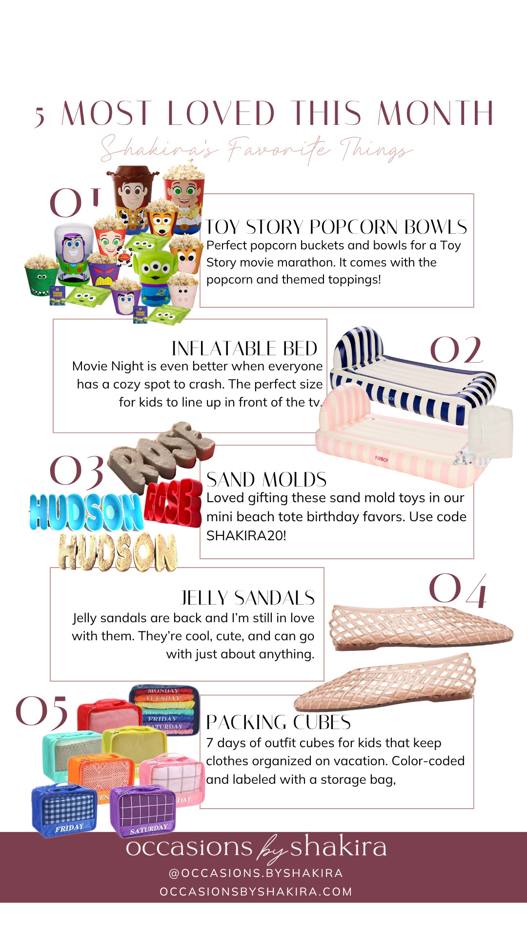 Your 5 Most Loved Items from Instagram this Month

#LTKmomlife #LTKTravel #LTKKids